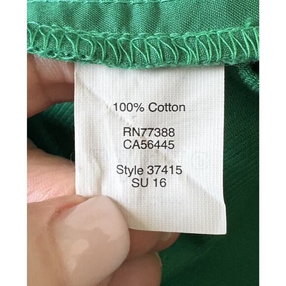 J. Crew Green No. 2 Pencil Skirt Career Womens‎ Size 6 (670) - Picture 5 of 6